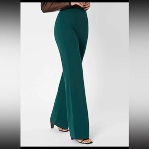 SHEIN Tall Zipper Back Solid Palazzo Pants